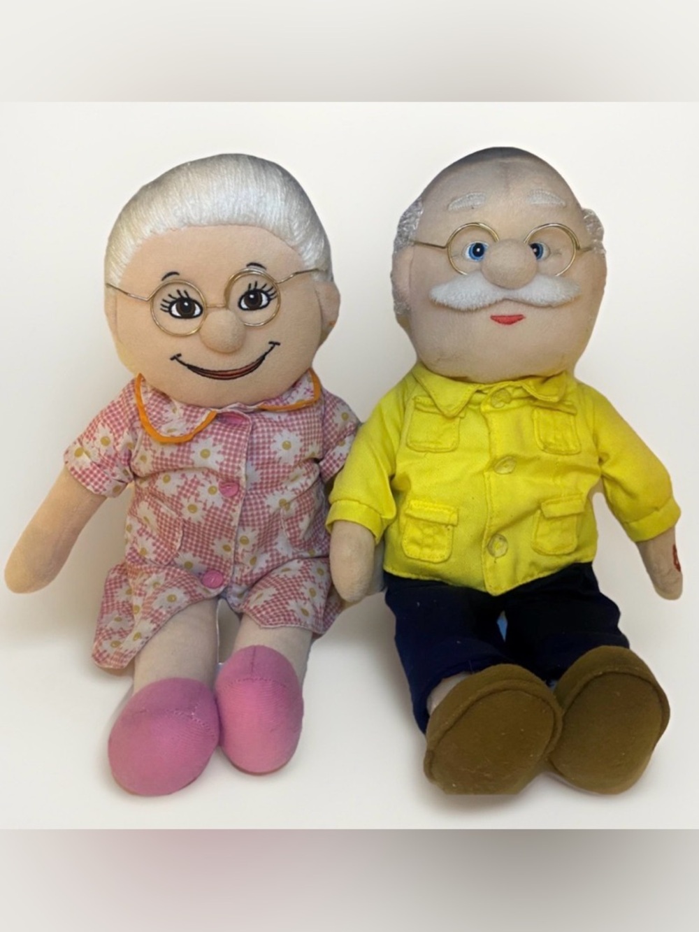 Baby Abuelita Rosa and Abuelito Pancho Plush Doll Singing Spanish
